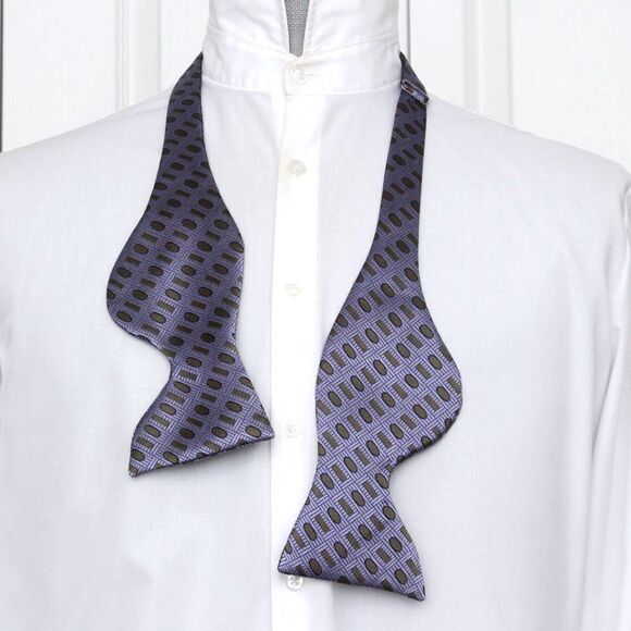 Men's Self tied Big Butterfly Bow tie S524 - Picture 12 of 13